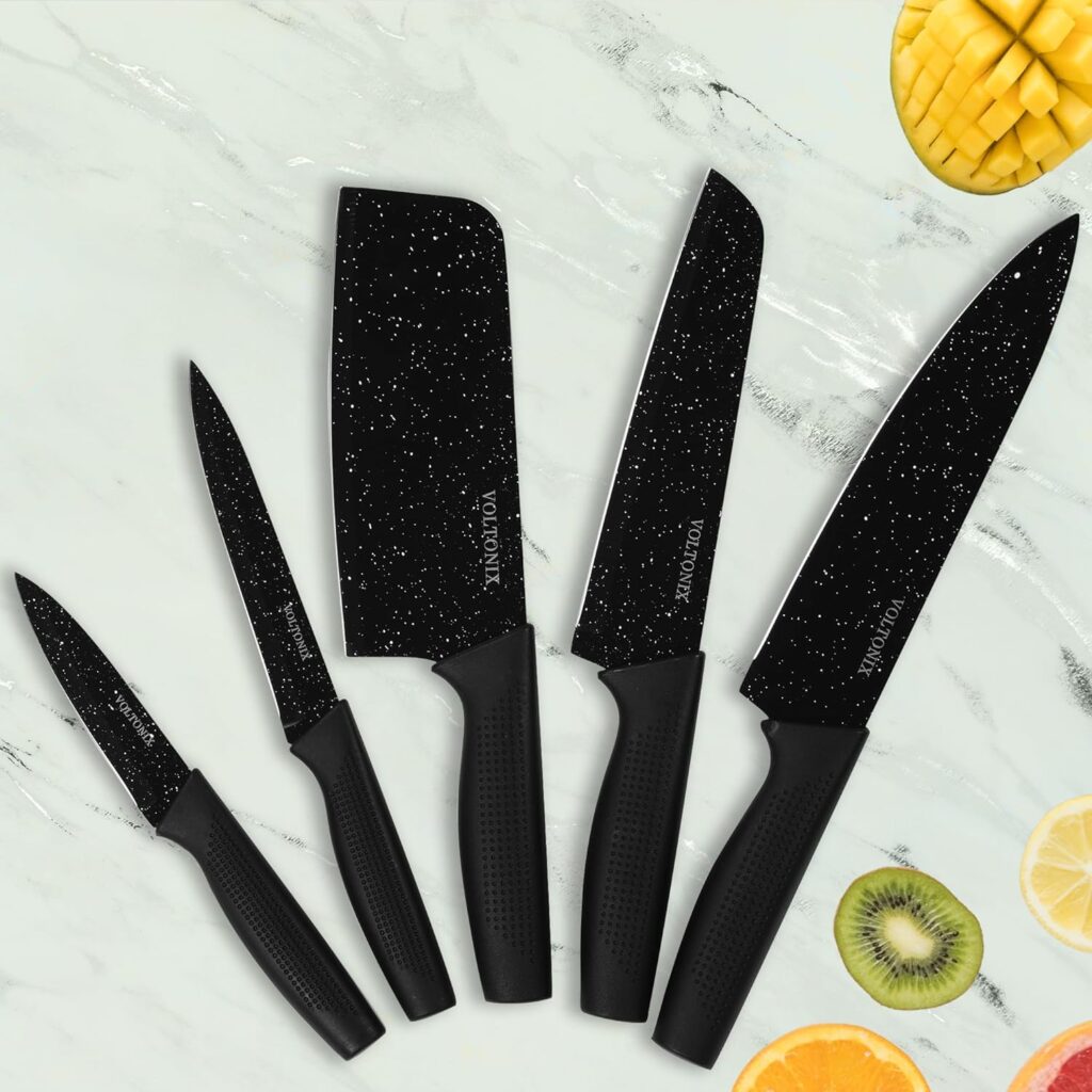 Voltonix 5 pcs kitchen knife set